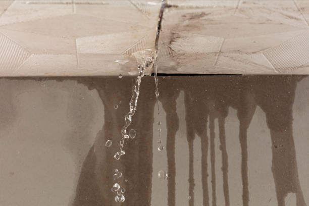 Professional Flood Damage Cleanup technician working in Folcroft, PA